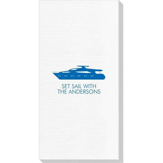 Large Yacht Deville Guest Towels
